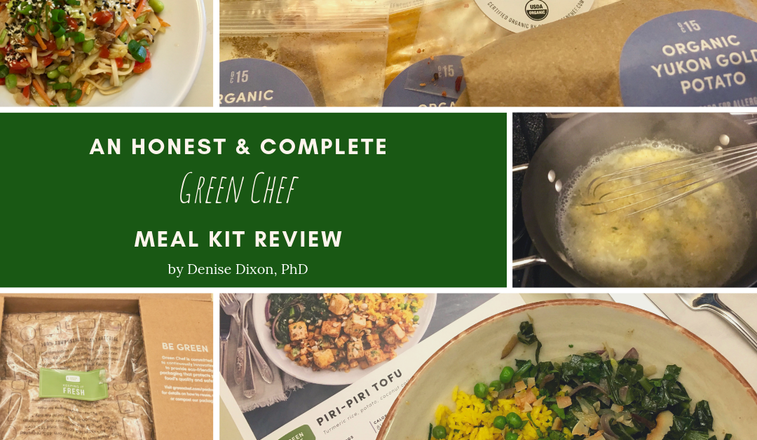 An honest and complete review of the Green Chef meal kit