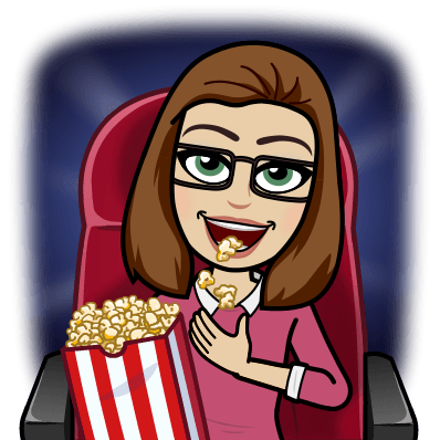 denisedixonphd eating popcorn at movies