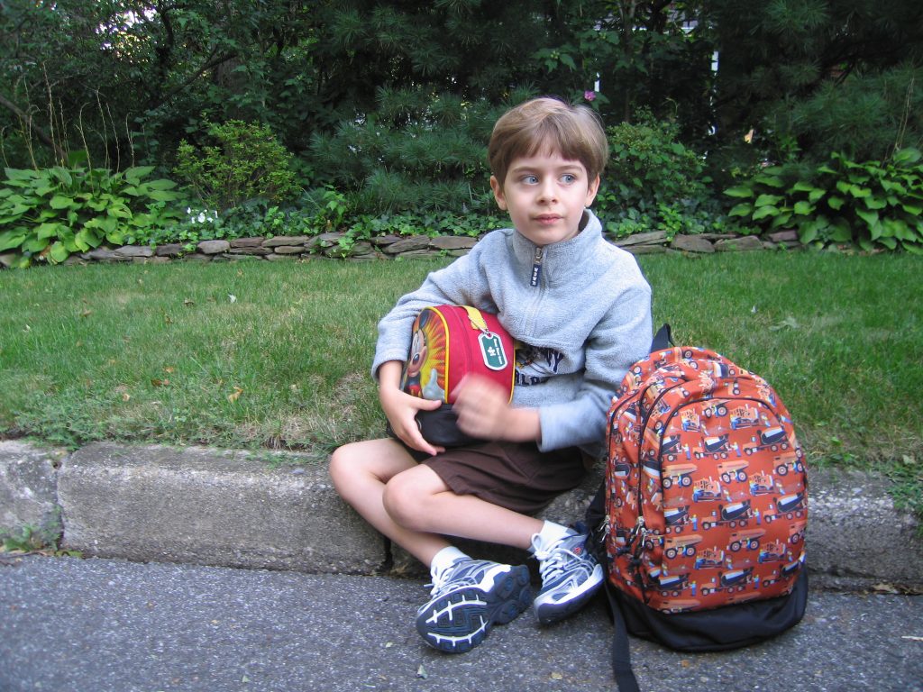 first day of kindergarten filled with hopes and dreams