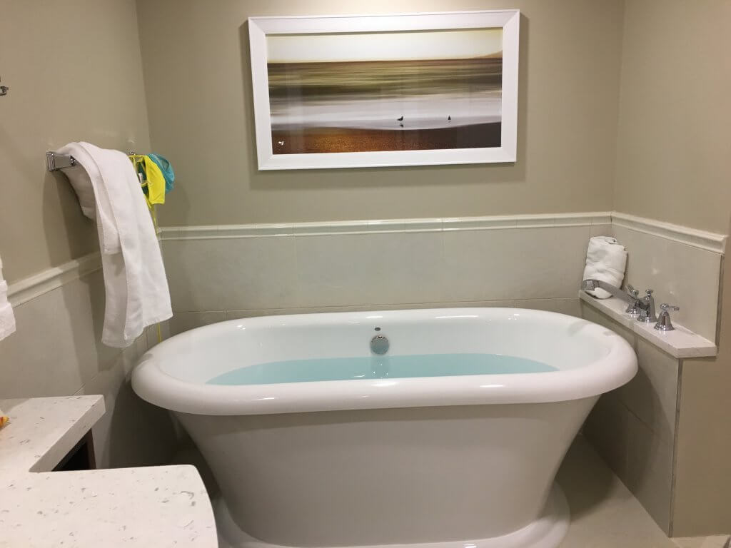 DVC BCV: So much to love about our one bedroom villa at Disney's Beach Club Resort filled tub