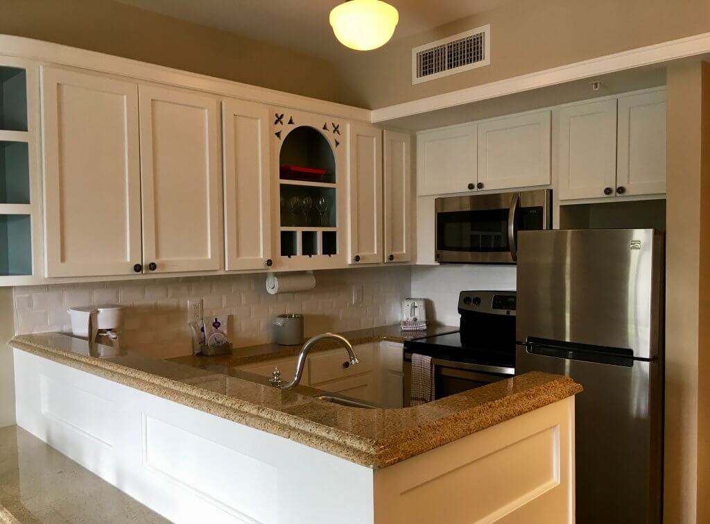 DVC BCV: So much to love about our one bedroom villa at Disney's Beach Club Resort kitchen