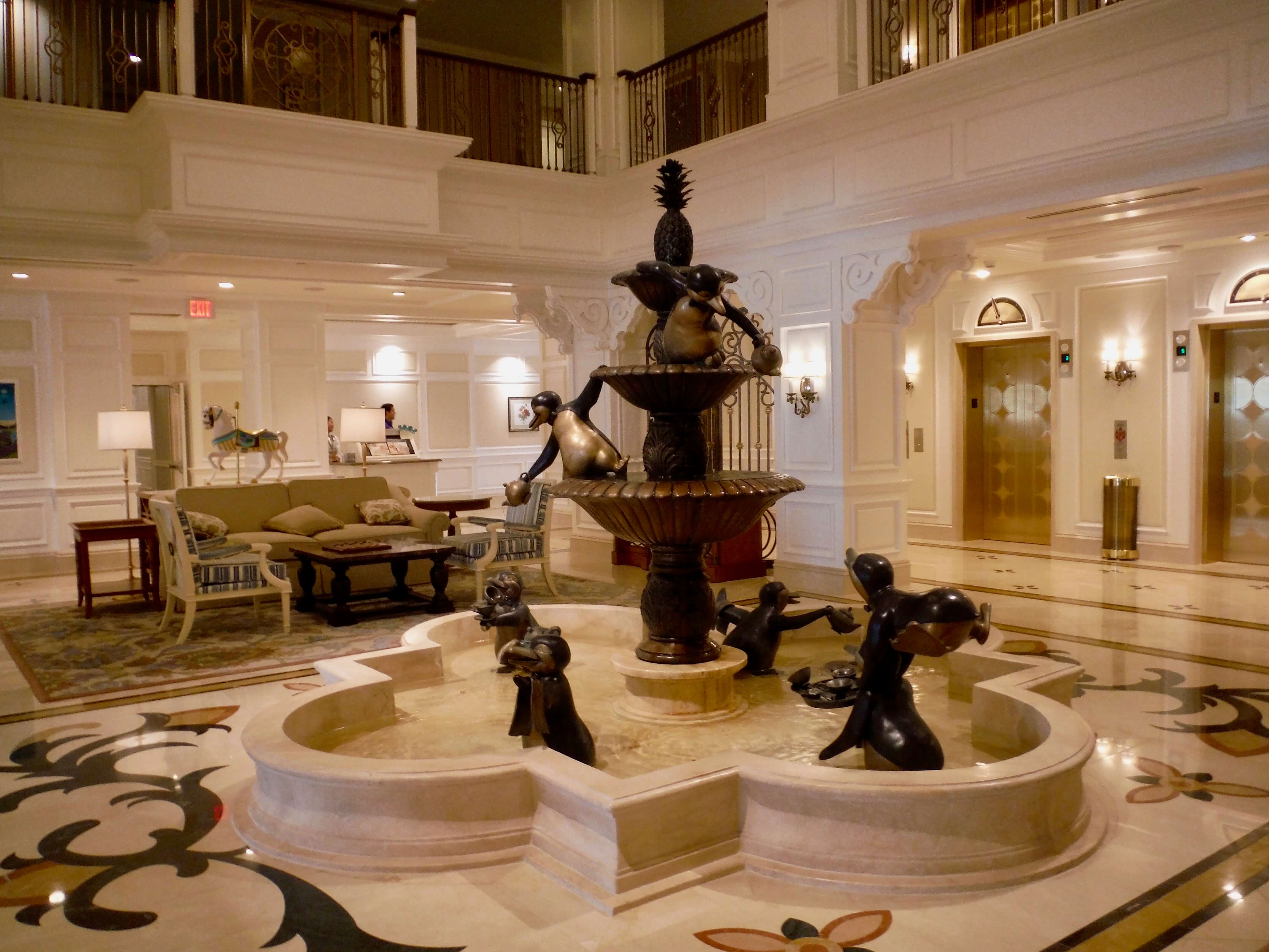 DVC GFV lobby fountain