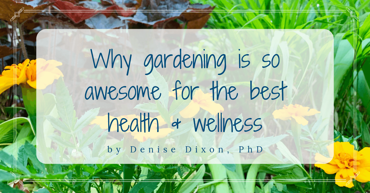 gardening health wellness