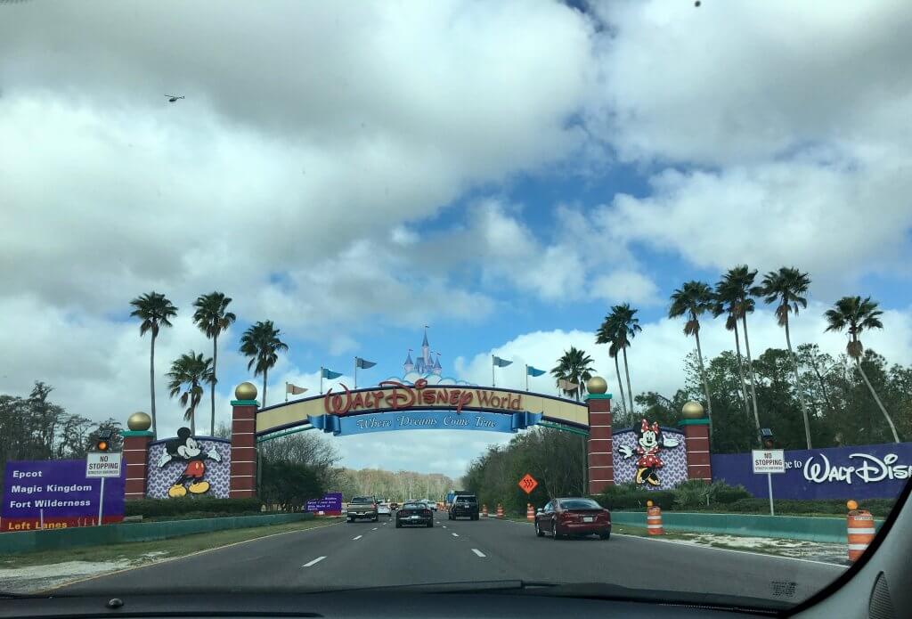 disney welcome sign - SuffolkHealthPsy