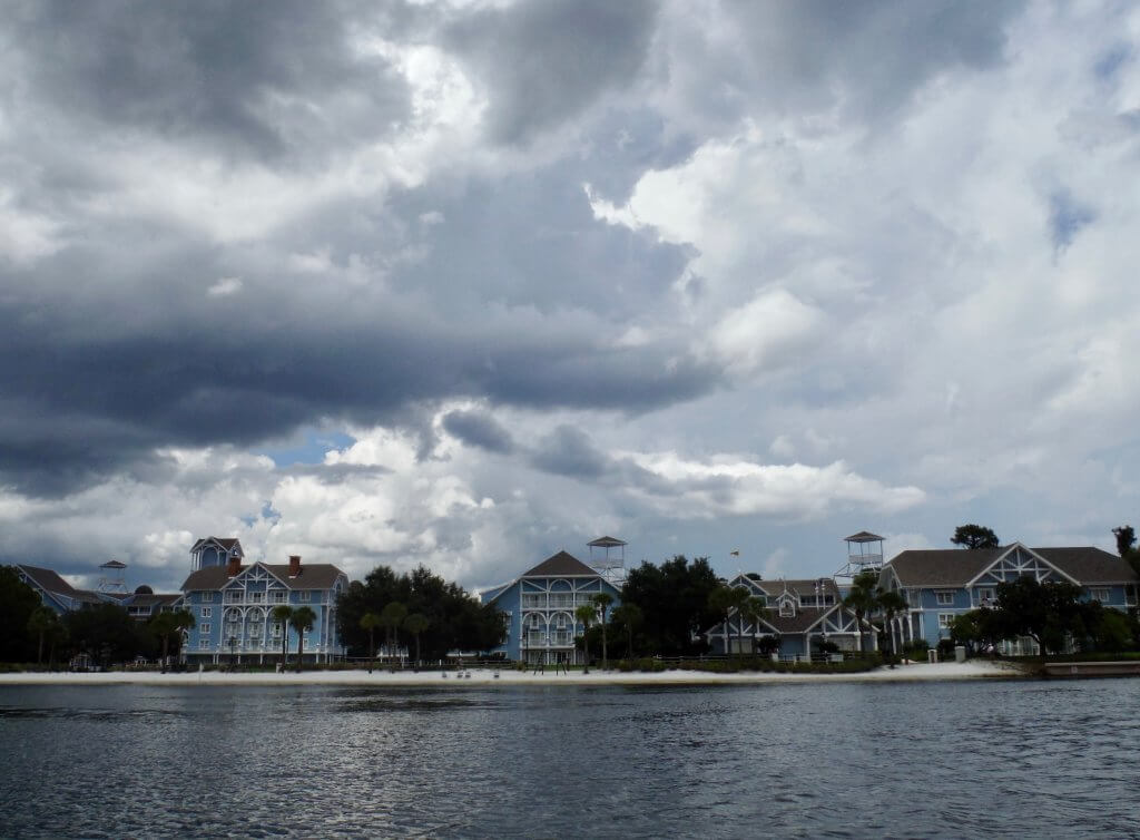 Disney's Beach Club view from lake