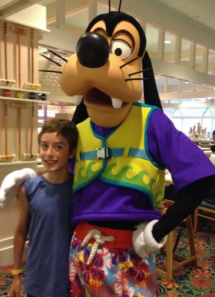 Beach Club Resort Cape May Cafe Character Breakfast with Goofy